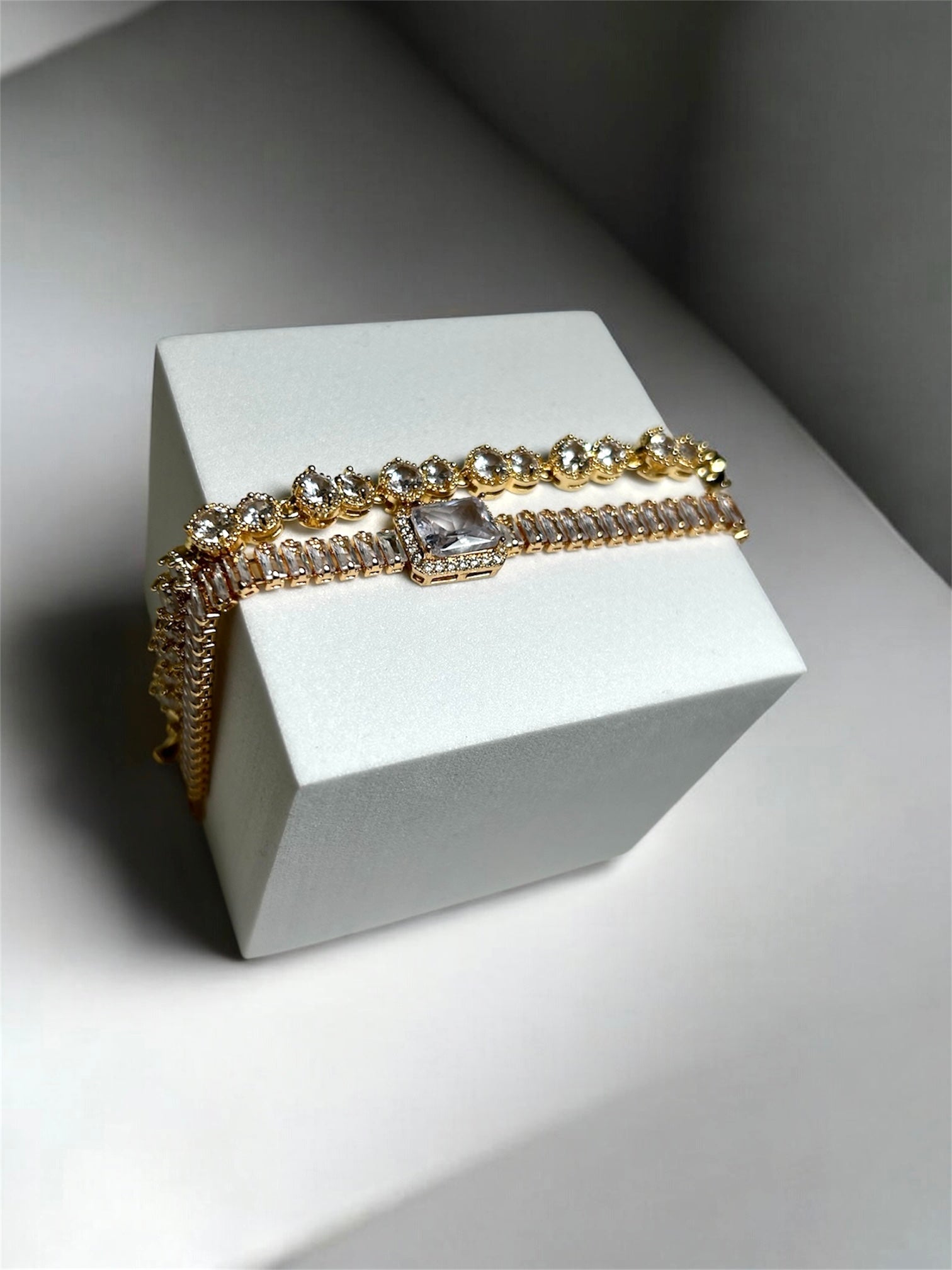 2 pc Golden Aura Bracelet