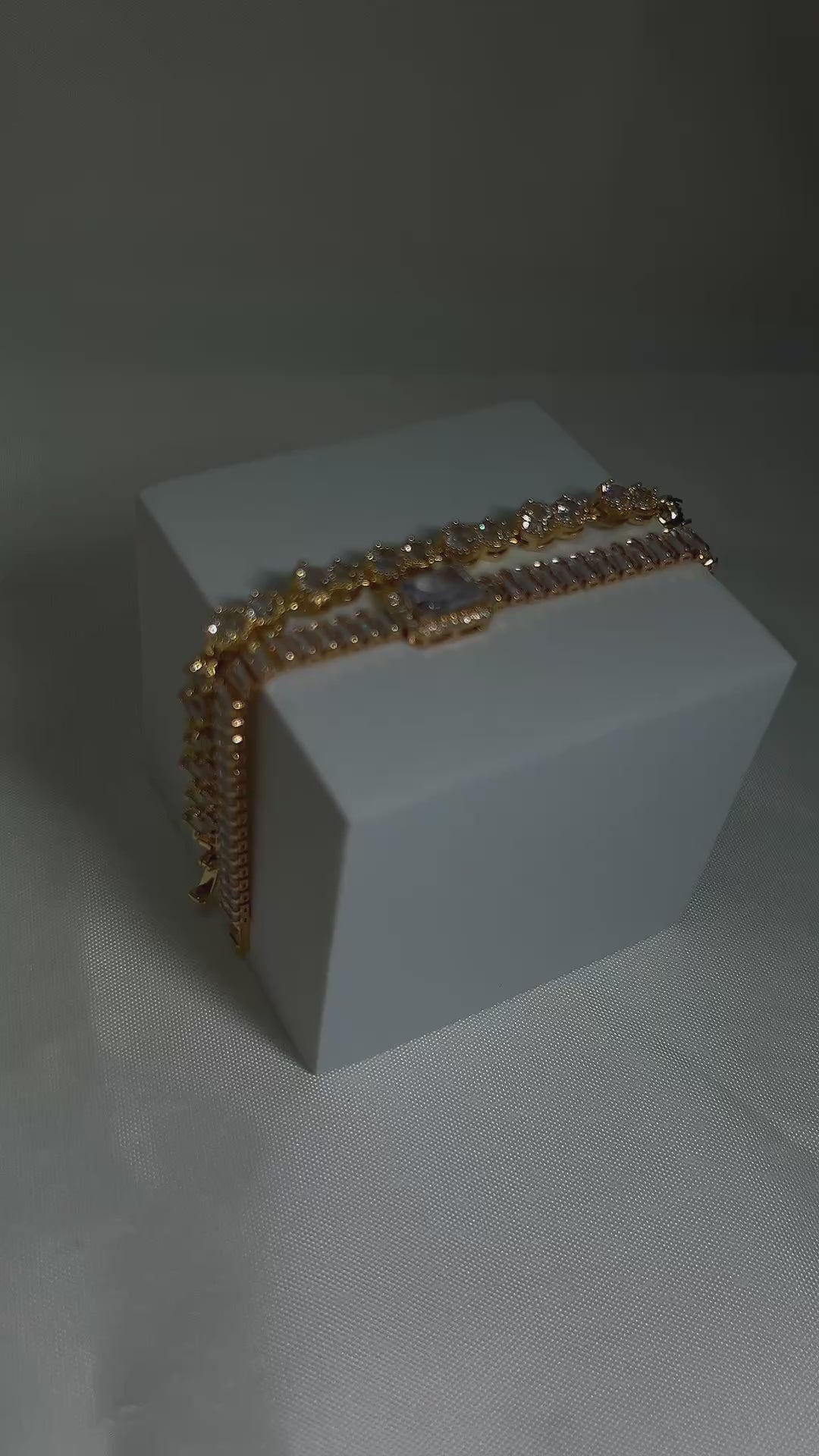 2 pc Golden Aura Bracelet